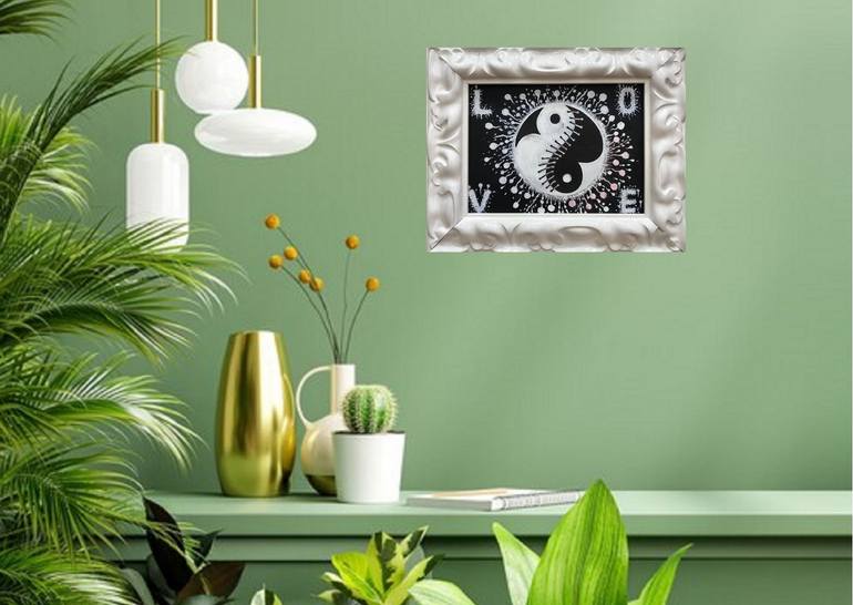 Original Realism Love Painting by Evgeniya Roslik