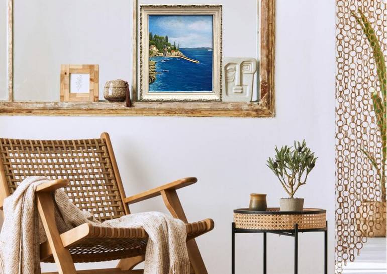 Original Realism Seascape Painting by Evgeniya Roslik