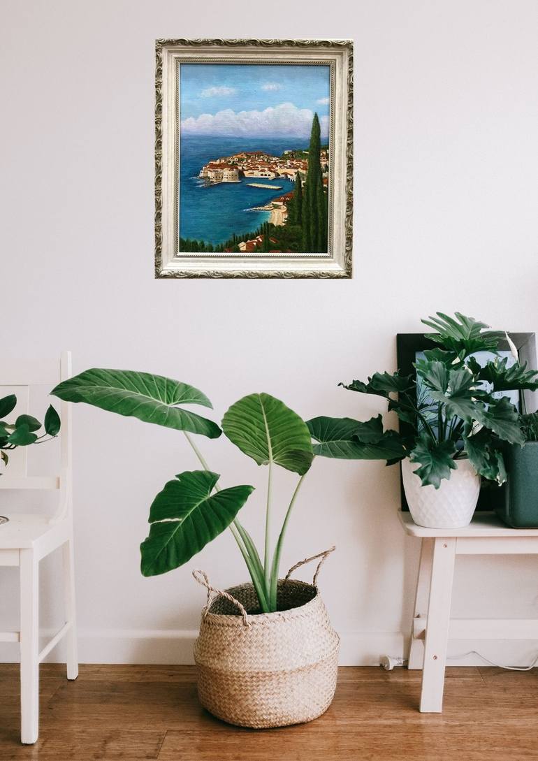 Original Realism Seascape Painting by Evgeniya Roslik