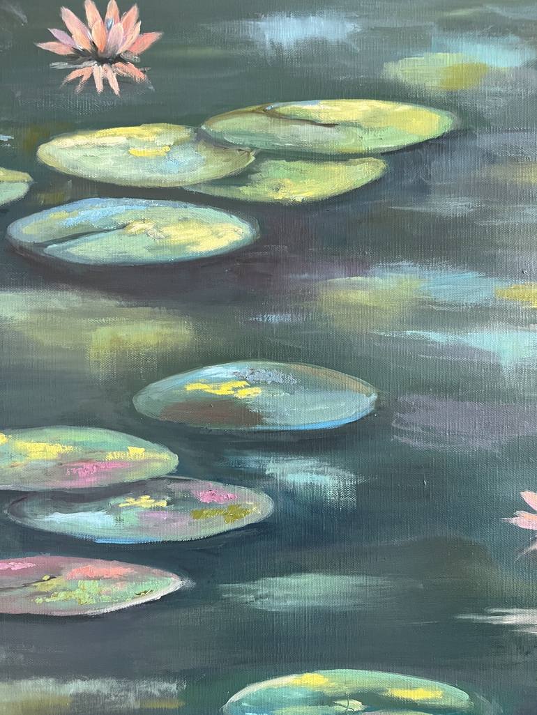 Original Impressionism Floral Painting by Micaela Summers