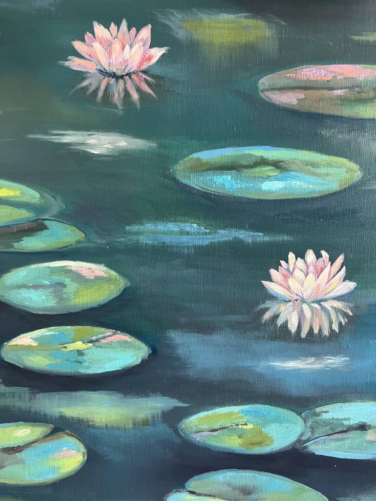 Original Impressionism Floral Painting by Micaela Summers