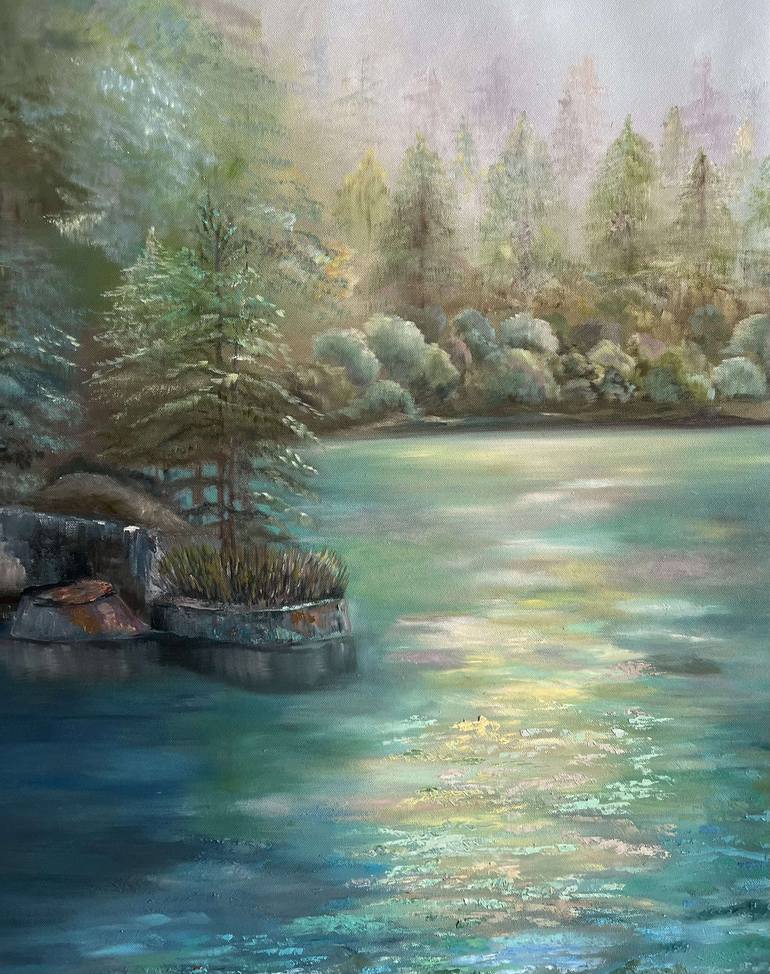 Original Impressionism Nature Painting by Micaela Summers