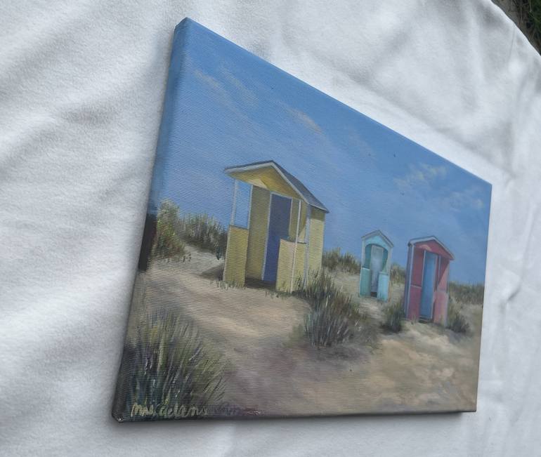 Original Contemporary Beach Painting by Micaela Summers