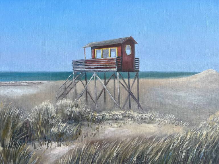 Original Contemporary Beach Painting by Micaela Summers