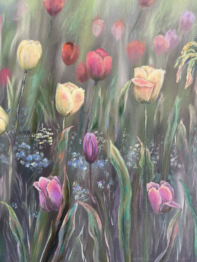 Original Realism Floral Painting by Micaela Summers