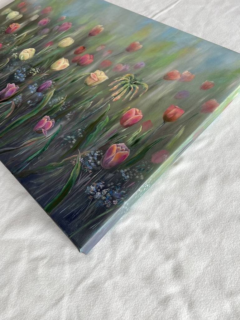 Original Realism Floral Painting by Micaela Summers