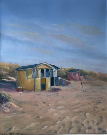 Original Fine Art Beach Paintings by Micaela Summers