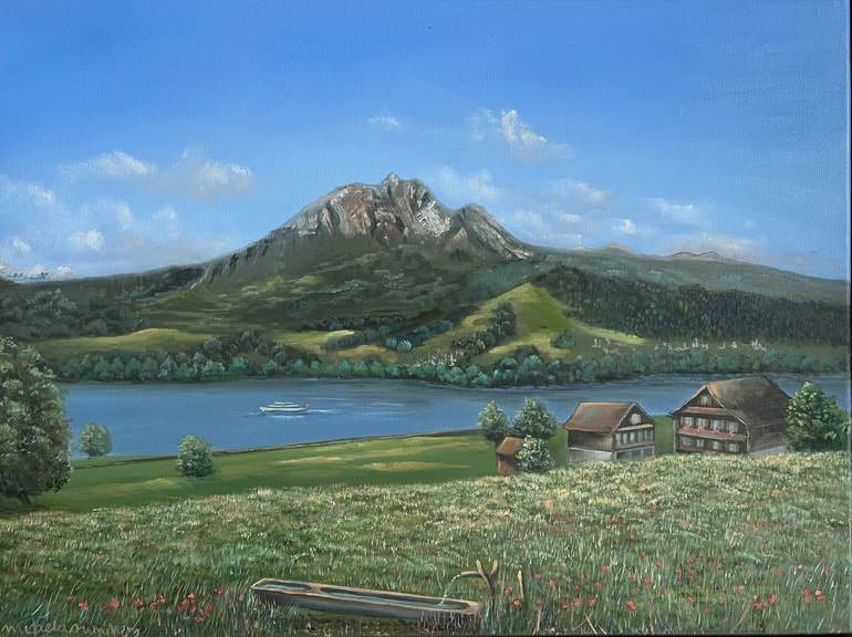 Original Realism Landscape Paintings by Micaela Summers