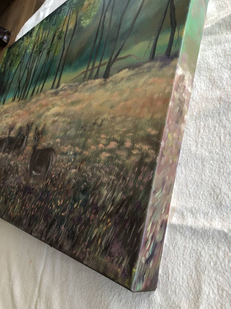 Original Impressionism Landscape Painting by Micaela Summers