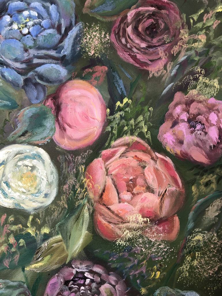 Original Floral Painting by Micaela Summers