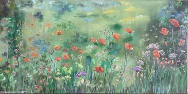 Original Garden Paintings by Micaela Summers