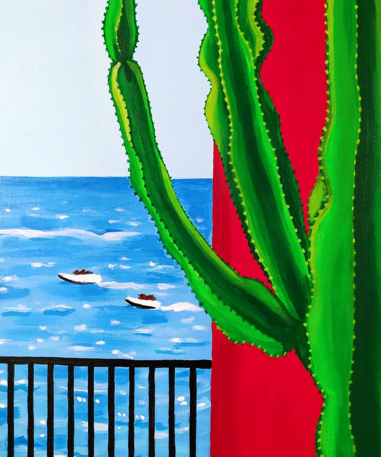 Original Seascape Painting by Mila Kochneva