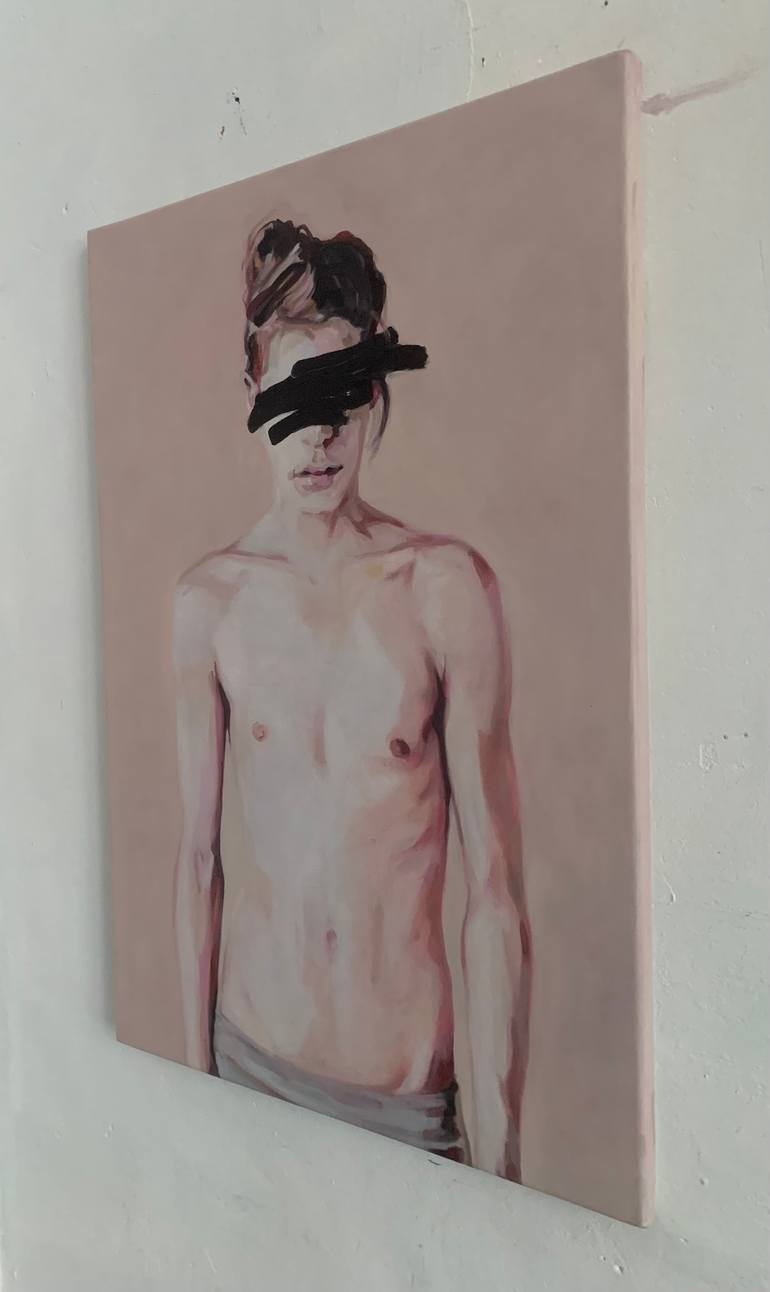 Original Contemporary People Painting by Pirotte Nathalie