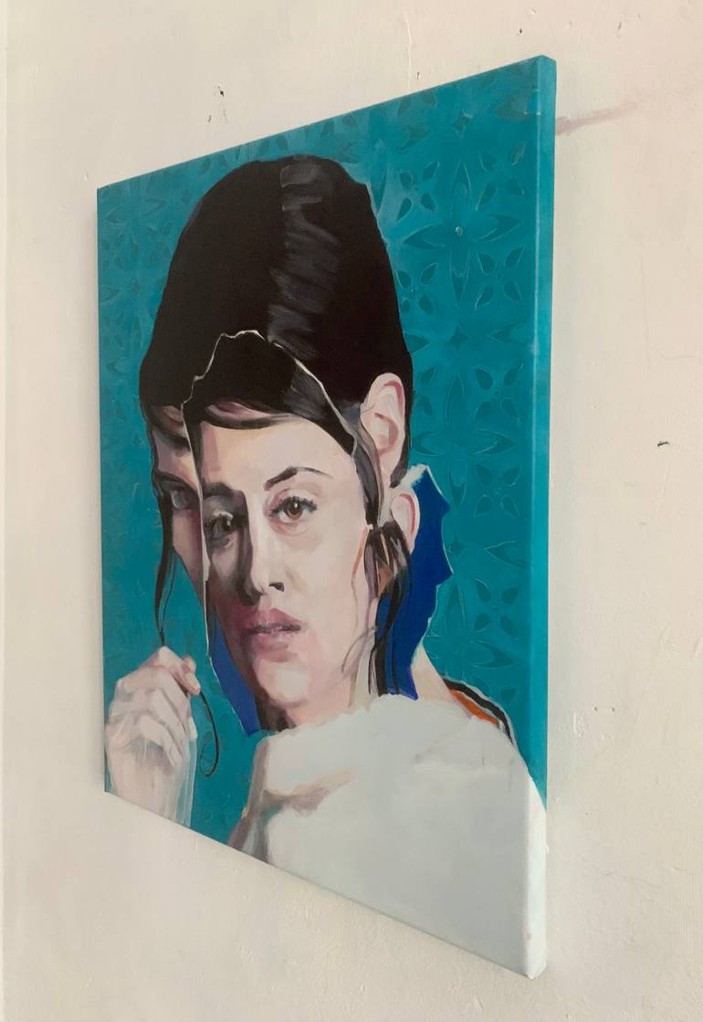 Original Figurative People Painting by Pirotte Nathalie