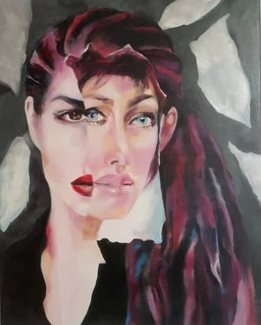 Print of Figurative Portrait Paintings by Pirotte Nathalie