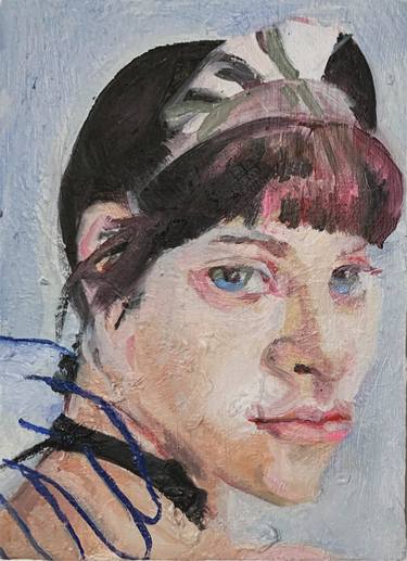 Original Women Painting by Pirotte Nathalie