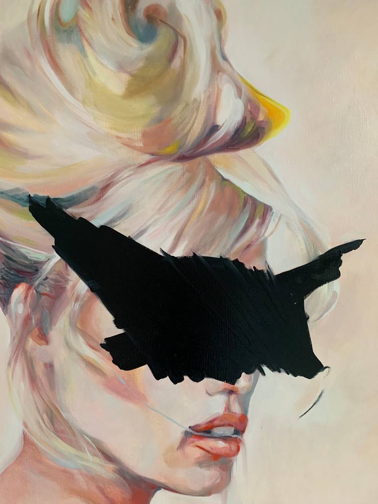 Original Contemporary Women Painting by Pirotte Nathalie
