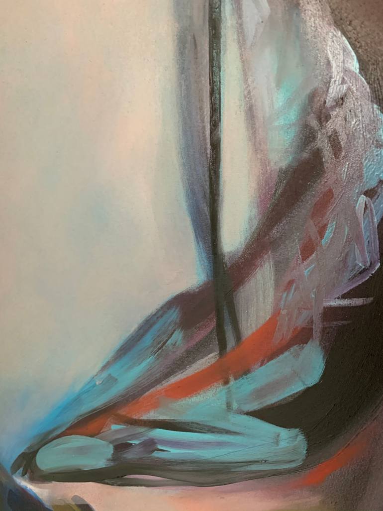 Original Figurative Women Painting by Pirotte Nathalie