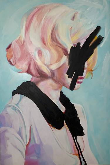 Original Contemporary Women Paintings by Pirotte Nathalie