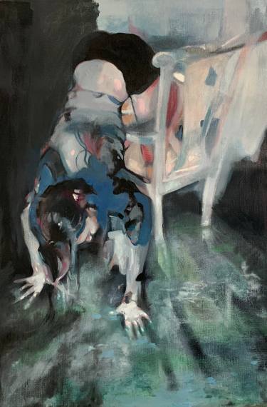 Original Figurative Fantasy Paintings by Pirotte Nathalie