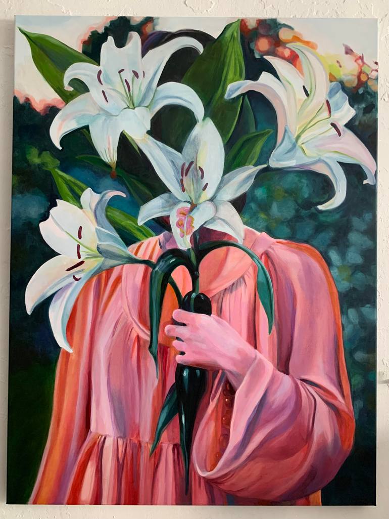 Original Contemporary Nature Painting by Pirotte Nathalie