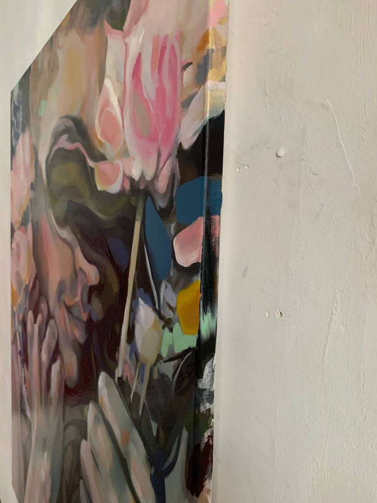 Original Figurative People Painting by Pirotte Nathalie