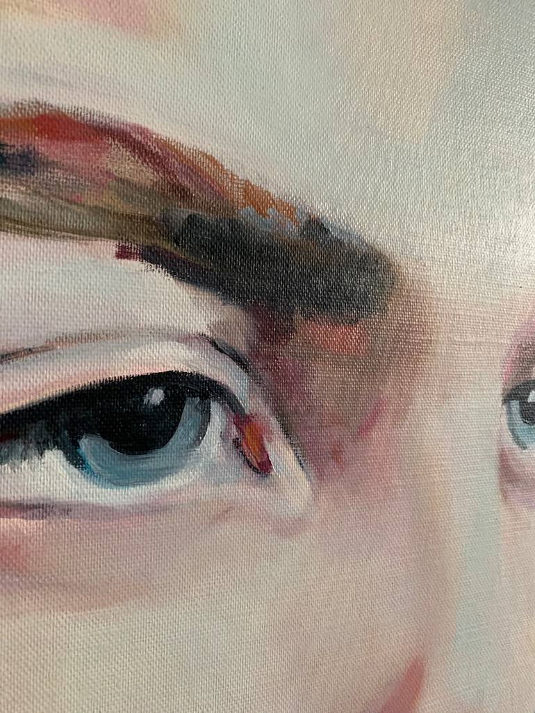 Original Figurative People Painting by Pirotte Nathalie