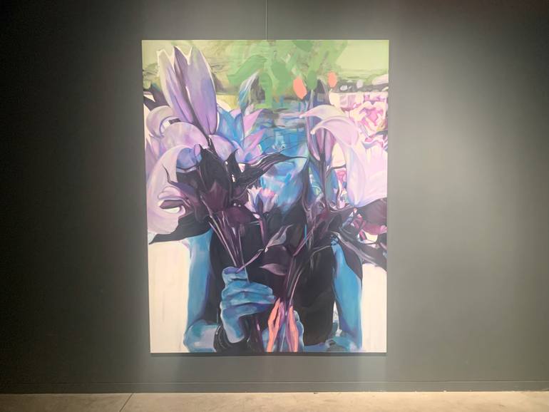Original Figurative People Painting by Pirotte Nathalie