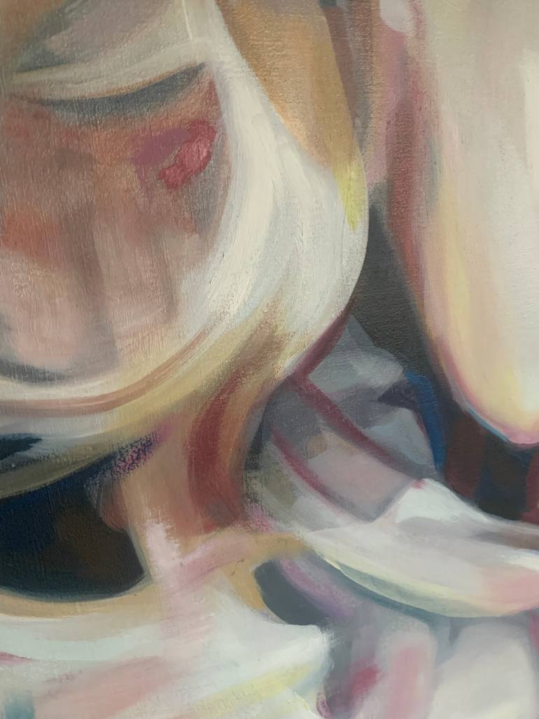 Original Figurative People Painting by Pirotte Nathalie