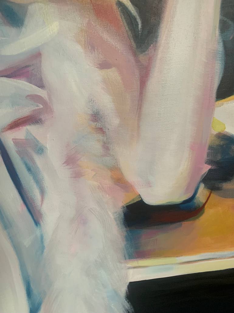 Original Figurative People Painting by Pirotte Nathalie