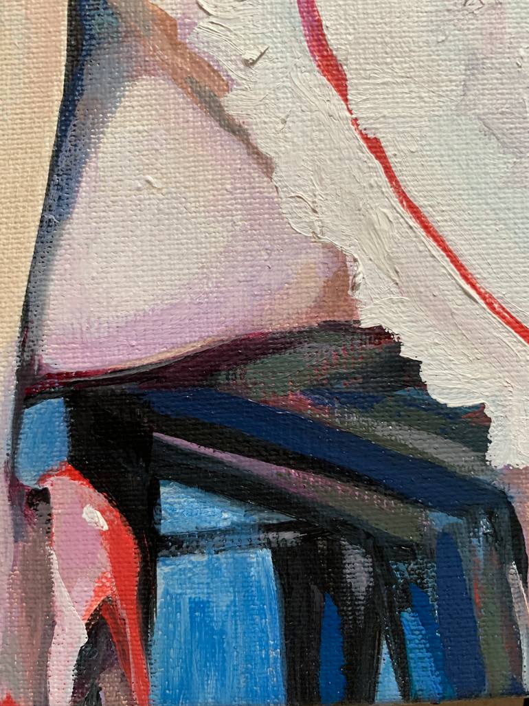 Original Portraiture People Painting by Pirotte Nathalie