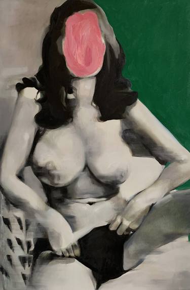Original Nude Paintings by Pirotte Nathalie