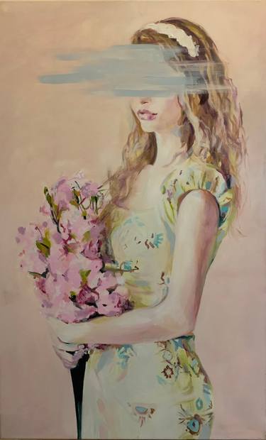 Original Figurative Portrait Paintings by Pirotte Nathalie