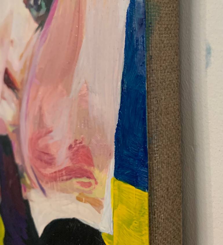 Original Conceptual Politics Painting by Pirotte Nathalie