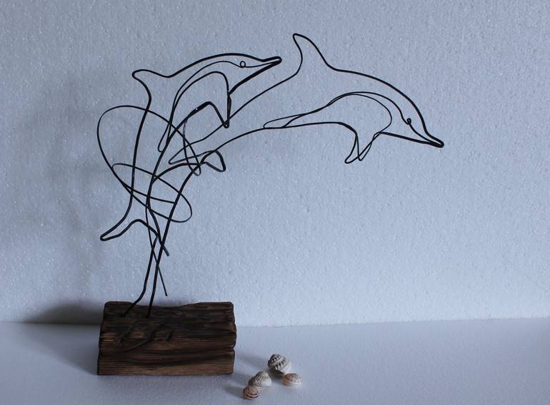 Original Abstract Expressionism Animal Sculpture by Вадим Студенов