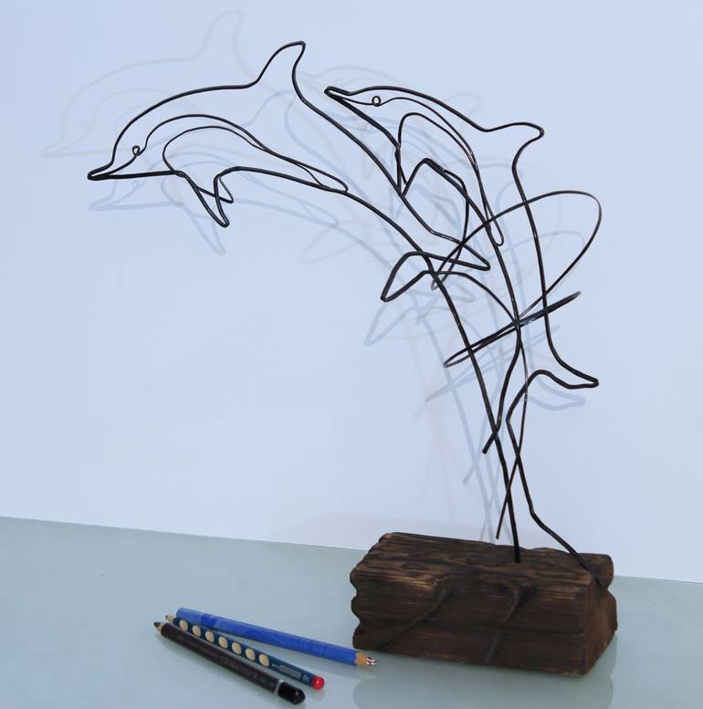 Original Abstract Expressionism Animal Sculpture by Вадим Студенов