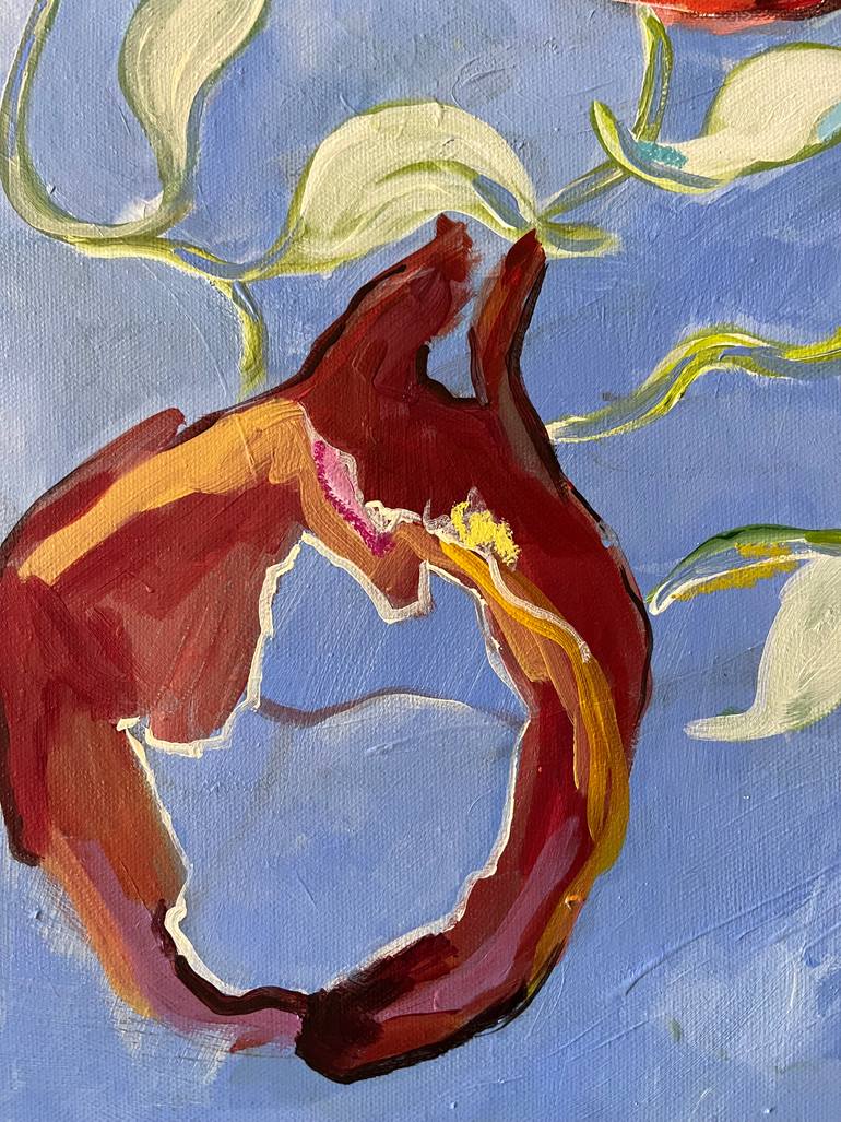 Original Abstract Expressionism Abstract Painting by Maryna Kovalchuk