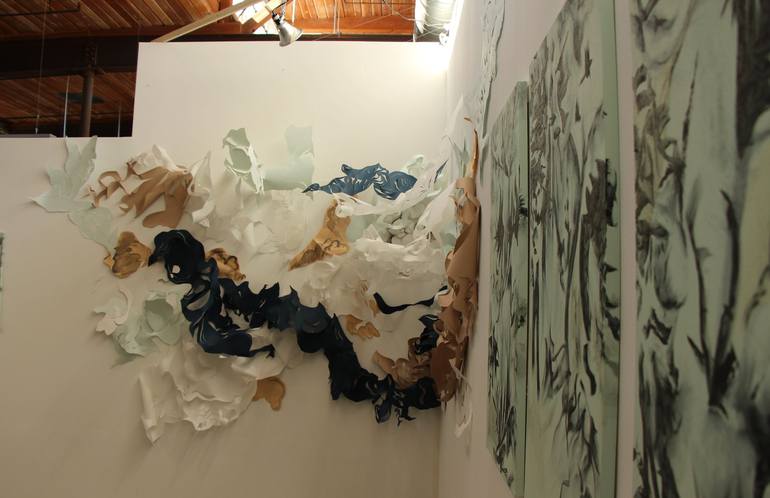 Cut paper installation - Print