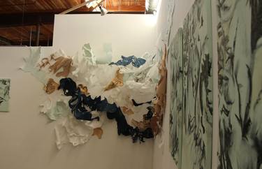 Original Abstract Installation by Erin Oliver