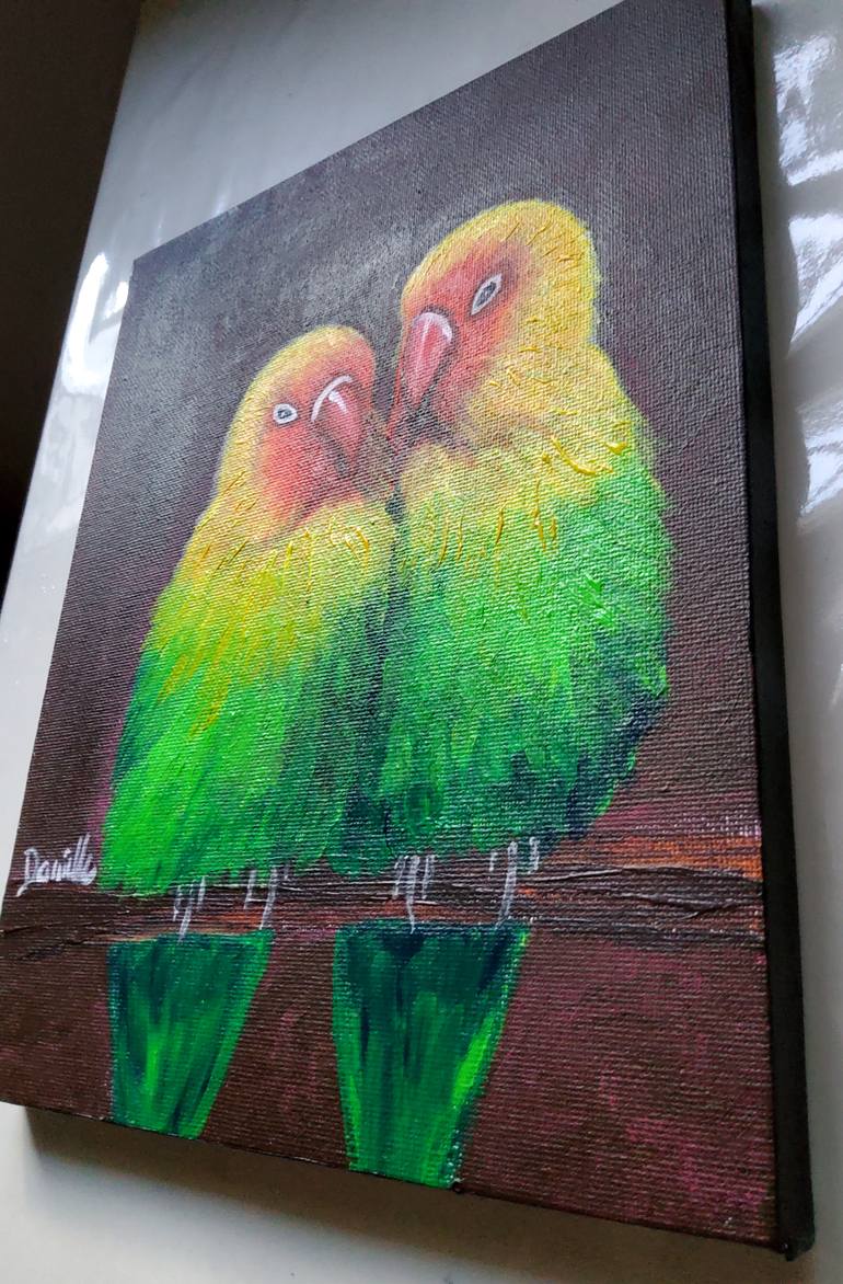 Original Figurative Animal Painting by Danielle Siauw