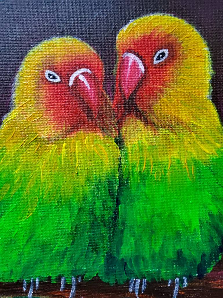 Original Figurative Animal Painting by Danielle Siauw
