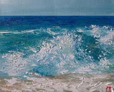 Original Impressionism Seascape Paintings by Elena Petrova