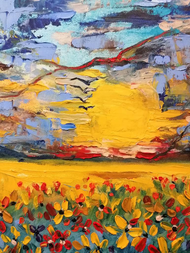 Original Abstract Painting by Olga Popova