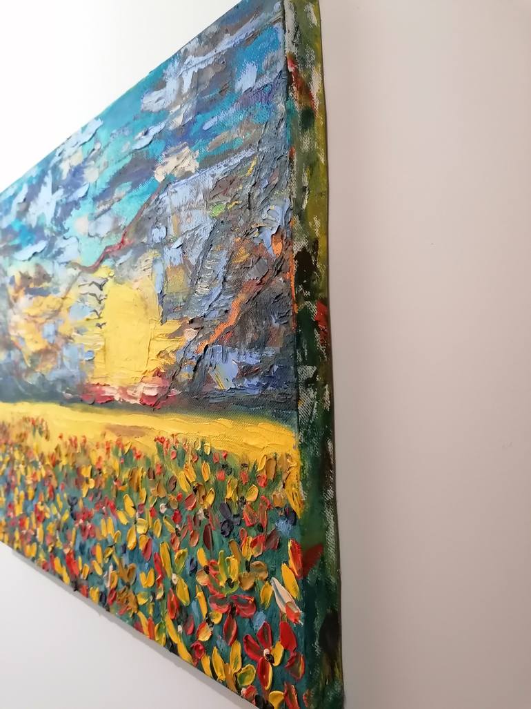 Original Abstract Painting by Olga Popova