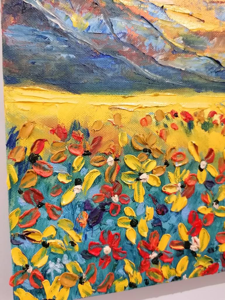 Original Abstract Painting by Olga Popova