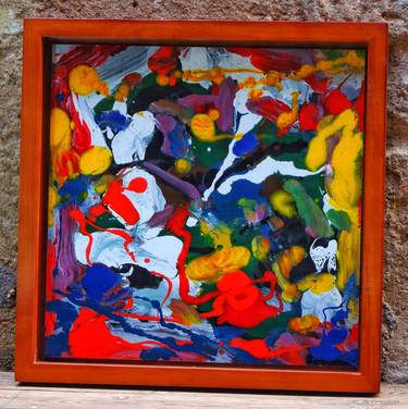 Original Contemporary Abstract Paintings by Botros Saied