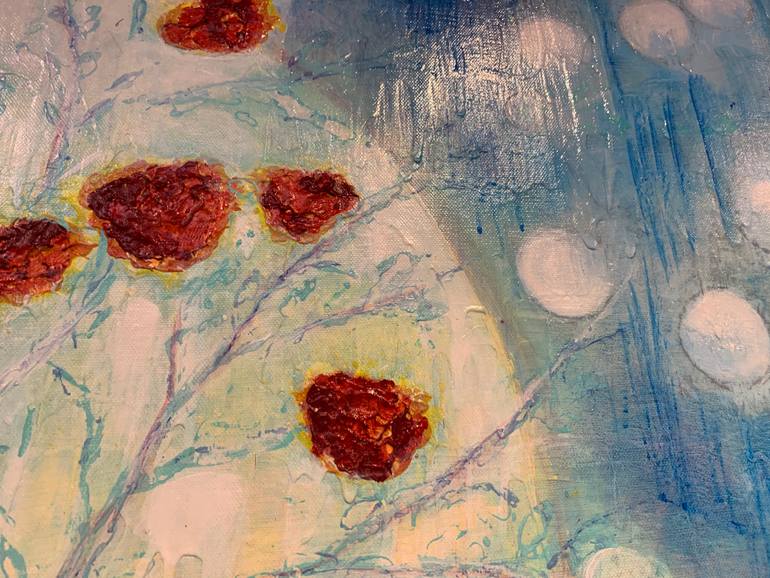 Original Abstract Expressionism Abstract Painting by Anne Baritchi