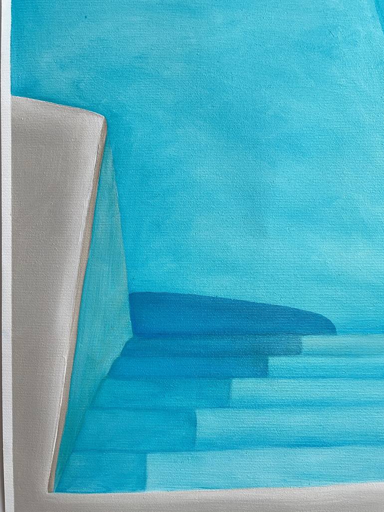 Original Abstract Water Painting by Elena Kurochko