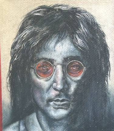 Silver John Lennon thumb