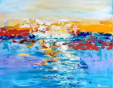 Original Seascape Paintings by Maggie Romanovici